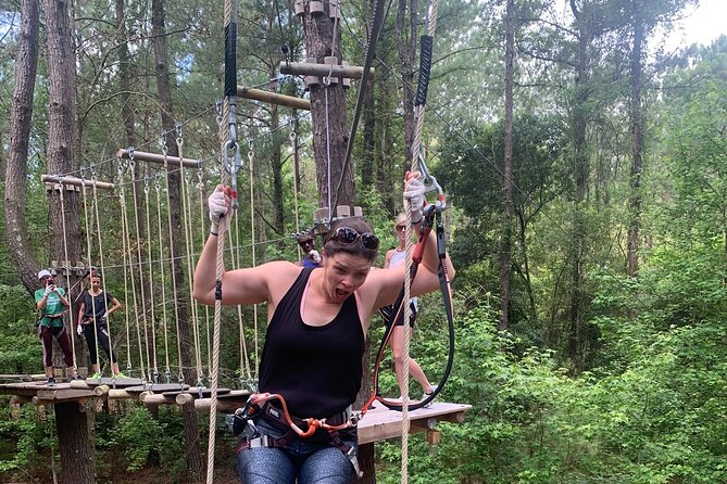 Morning Aerial Adventure Adult Course From Riegelwood - Health and Fitness Requirements