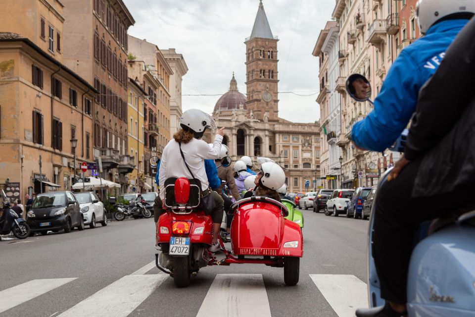 Morning Vespa Sidecar Tour With Cappuccino - What to Expect on the Tour