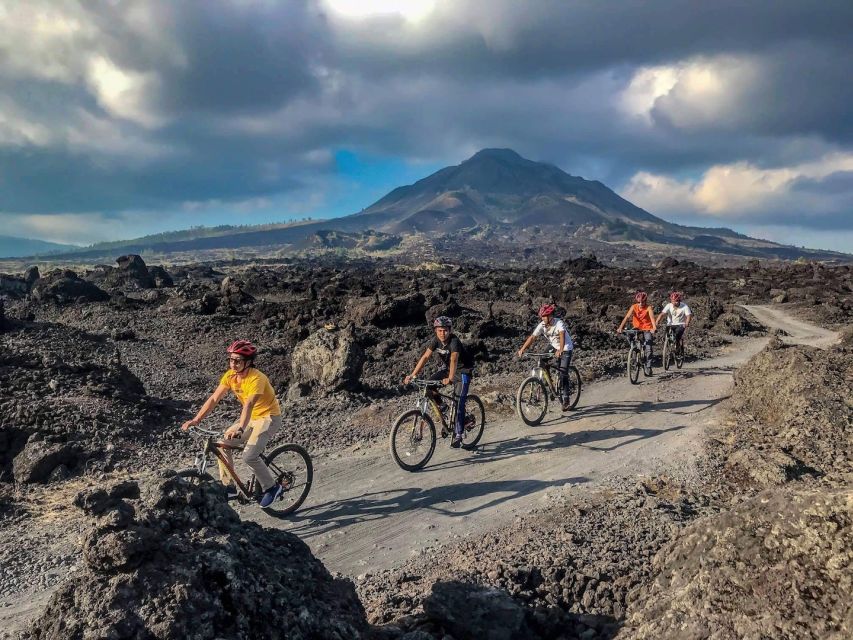 Mount Batur: Black Lava Cycling Tour W/ Natural Hot Spring - Included Tour Amenities and Facilities