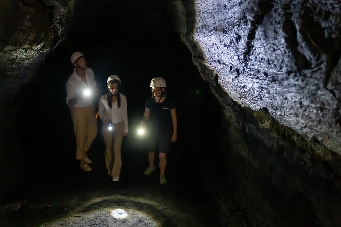 Mt. Etna and Alcantara River Full Day Tour From Taormina - Exploring Lava Cave