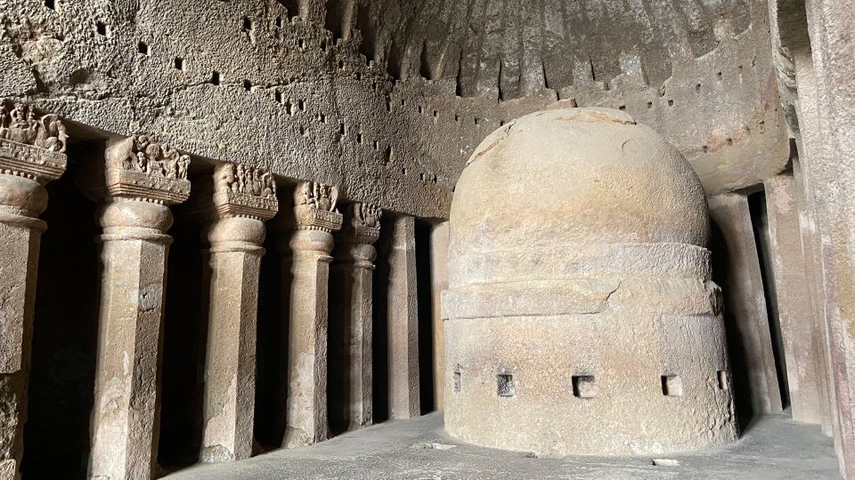 Mumbai: Kanheri Caves and The Golden Pagoda Temple - Historical Significance of Kanheri Caves