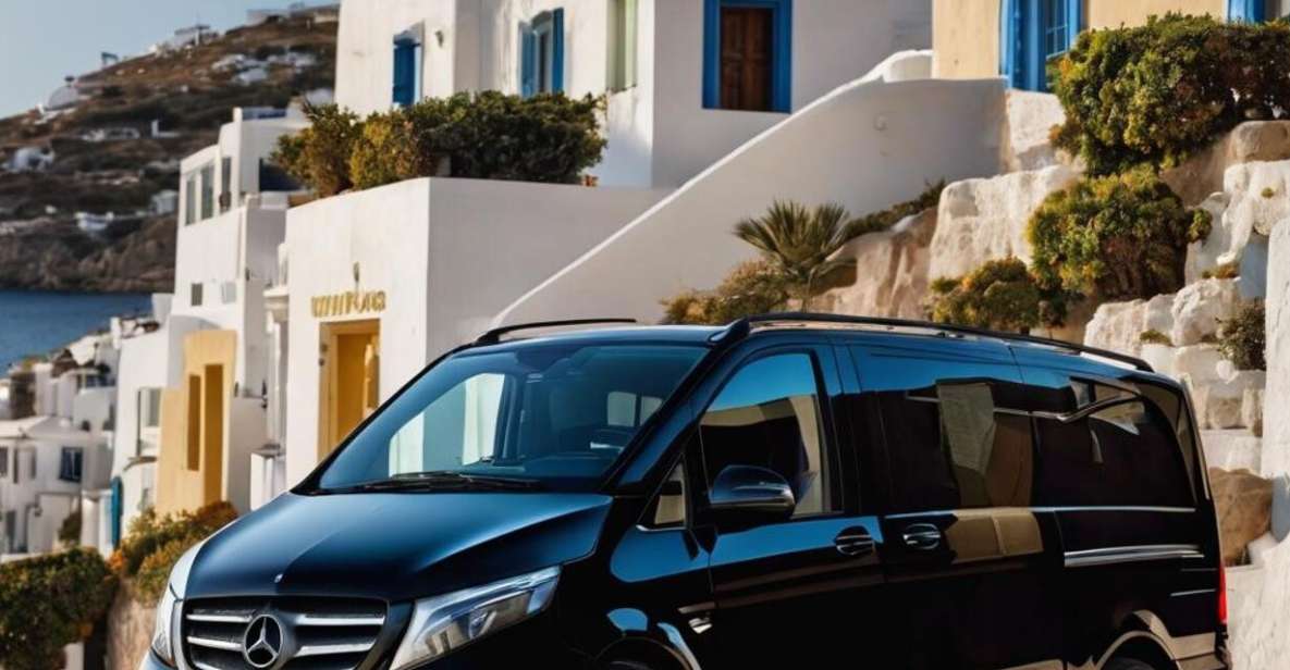 Mykonos Disposal Service: Full Day Private Driver- Minivan - Pricing Details