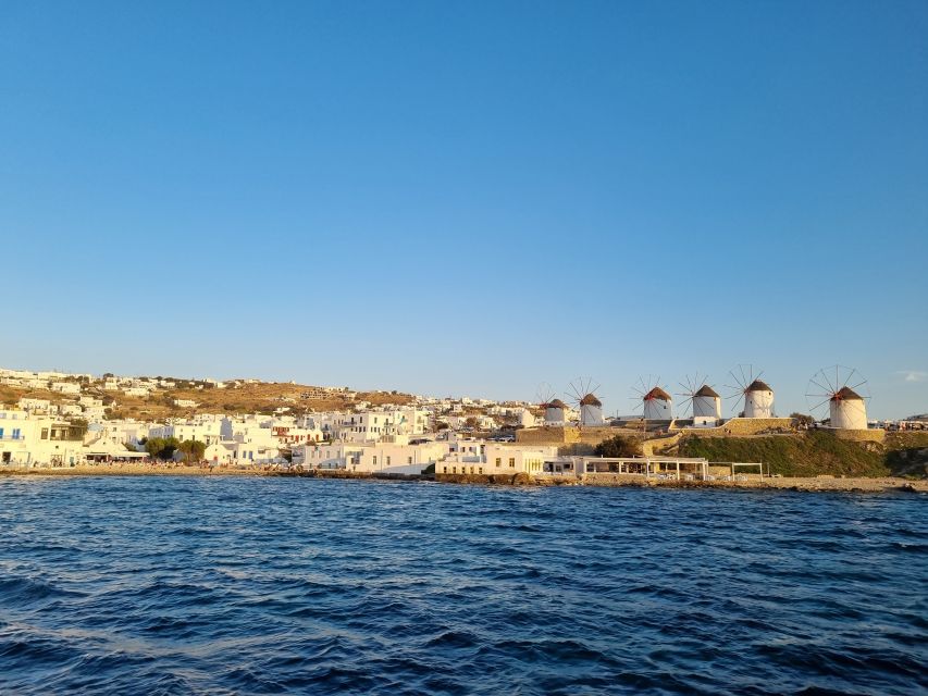 Mykonos: Private Aegean Sunset Cruise With Mykonian Platters - Pickup Options