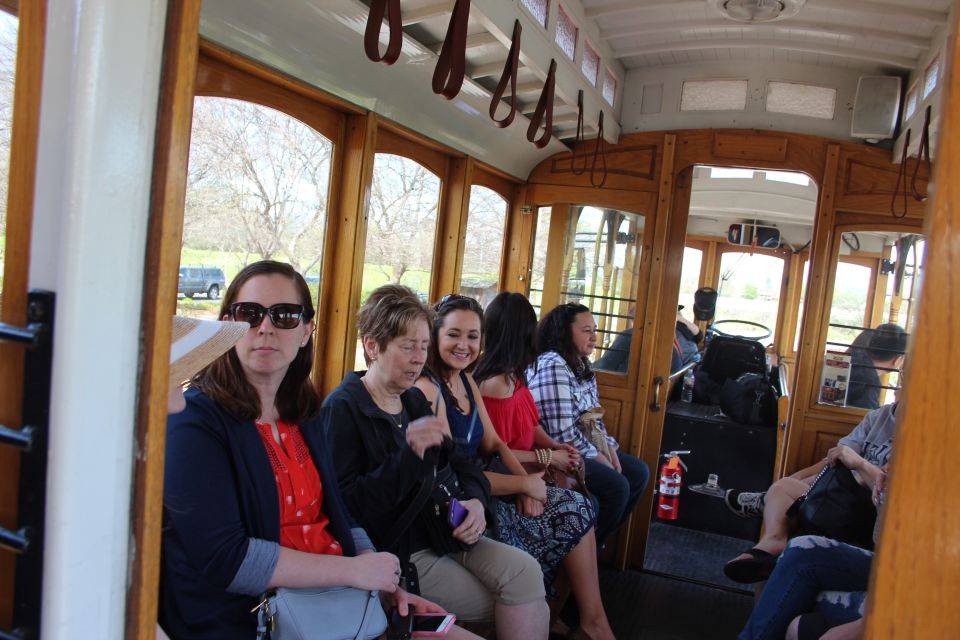 Napa Valley: Wine Tasting Tour by Open Air Trolley & Lunch - Winery Visits