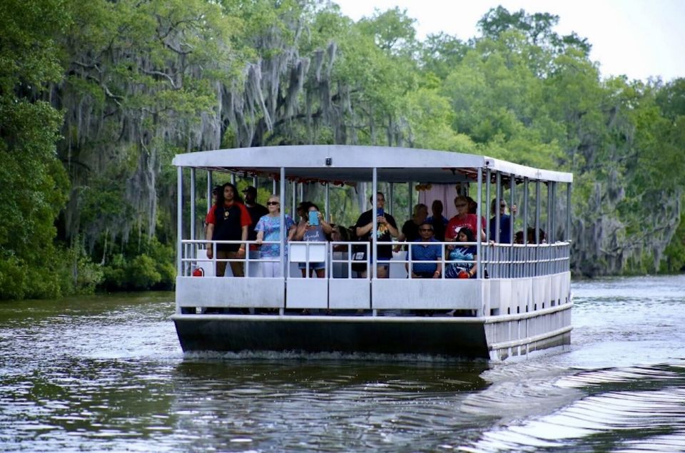 New Orleans: Swamp Tour on Covered Pontoon Boat - Duration and Availability