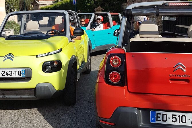 Nice-Monaco-Eze-Nice in 4 Seats Electric Convertible You Drive - Safety and Requirements