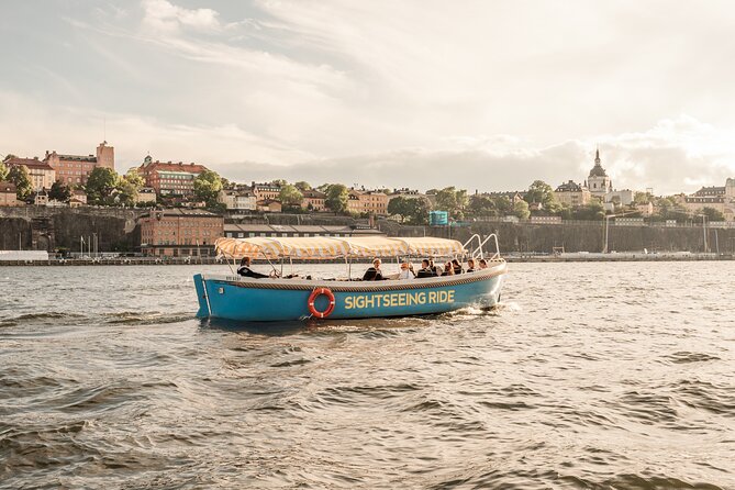 Open Electric Boat Ride in Stockholm - Silent Electric Boat Ride