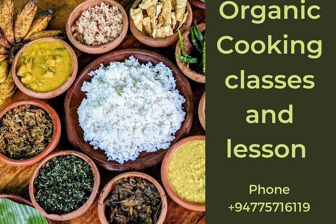 Organic Cooking Class and Lesson - Included Amenities and Services