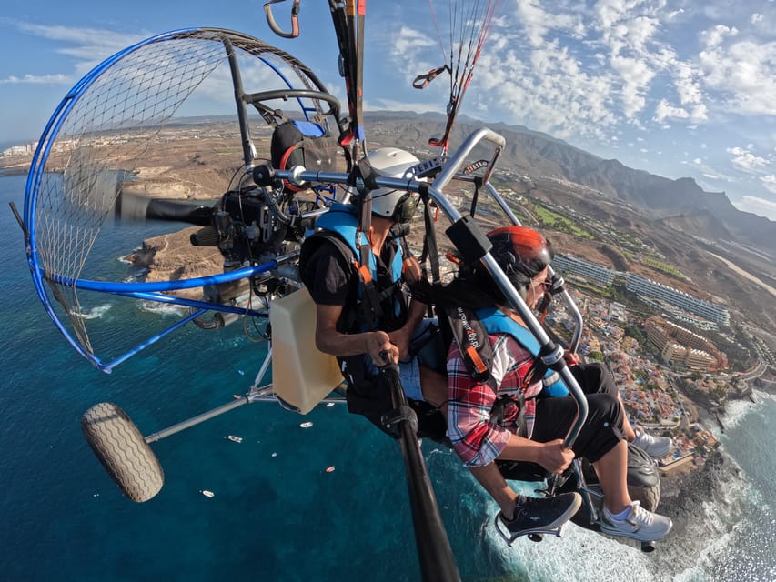 Paratrike Flying: (Motorised) as a COUPLE in TENERIFE - Motorised Tandem Flight