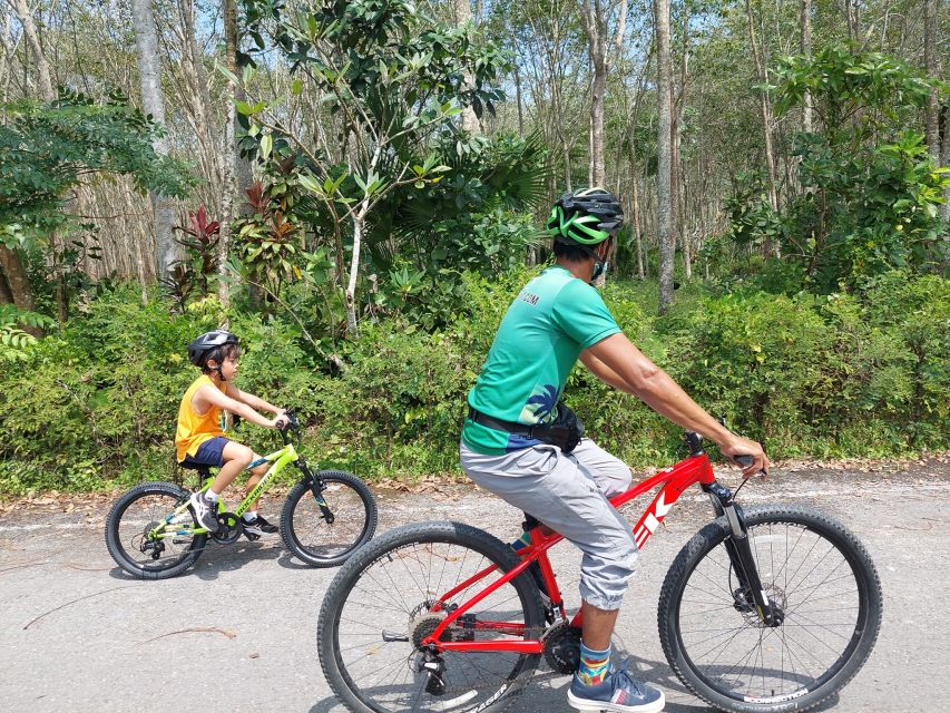 Phukets Hidden Trails Biking Adventure Small-Group Tour - Cycling Distance and Difficulty