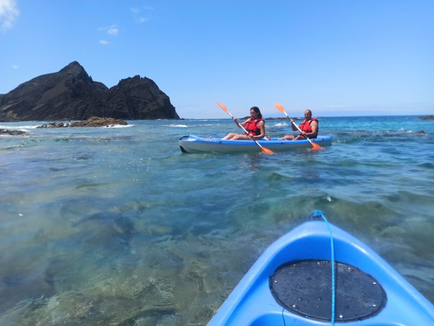 Porto Santo: Kayak Tour From Ponta Calheta - Important Information