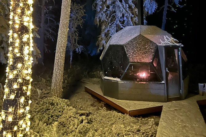 PRIVATE Party Dinner in a Glass Igloo Under Northern Lights - Ideal for Special Occasions