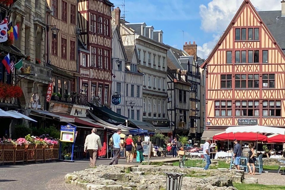 Private Rouen Giverny Honfleur Live Guided Trip by Mercedes - Transportation Details