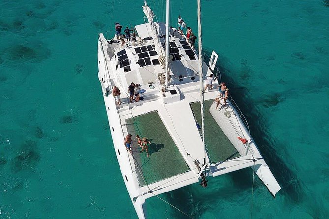 Quetzal Catamaran Cruise Prestige to Saona Island - Weather and Group Size