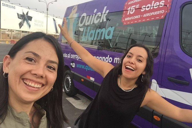 Quickllama: Door-To-Door Transfer From Lima Airport to Miraflores - Accessibility Features