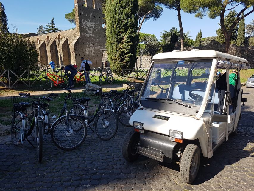 Rome: Appian Way Private Tour by Golf Cart -Official Partner - Frequently Asked Questions