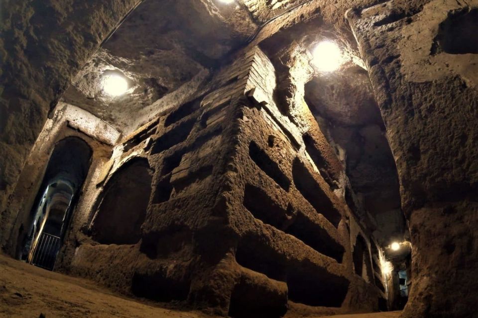 Rome: Catacombs Underground Tour, Ticket, and Transfer - Shared Transfer