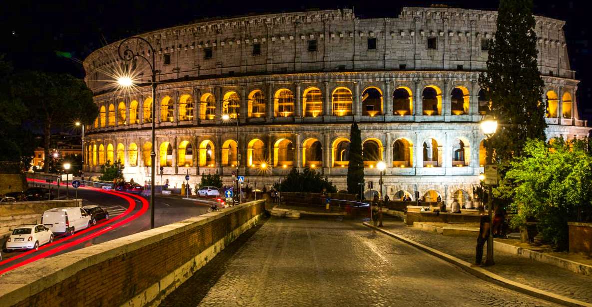 Rome: Colosseum by Night With Underground & Arena Floor Tour - Highlights and Inclusions