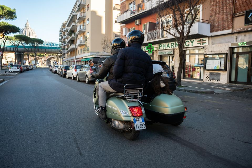 Rome: Evening Vespa Sidecar City Tour - Tour Inclusions and Restrictions