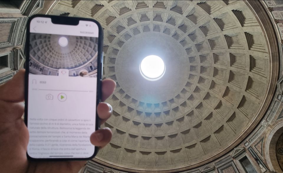 Rome: Monuments Audio Guide With Pantheon, No Entry Ticket - Accessibility Information