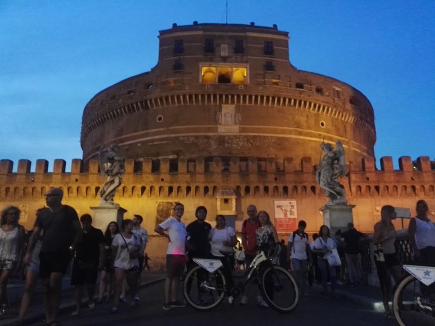 Rome: Night E-Bike Tour With Pizza Option - Tour Duration