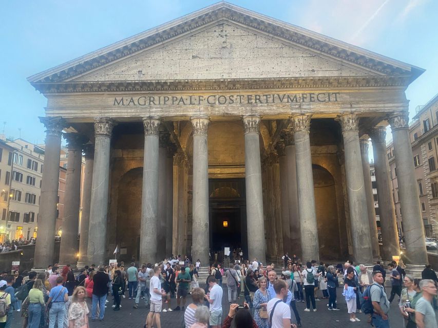 Rome: Pantheon Skip The Line Tickets and Tour - Important Tour Information