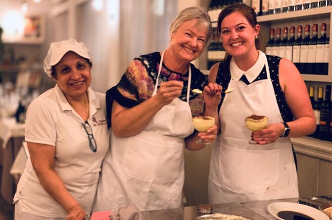 Rome Pasta & Tiramisu Making Class With Fine Wine - Additional Class Details