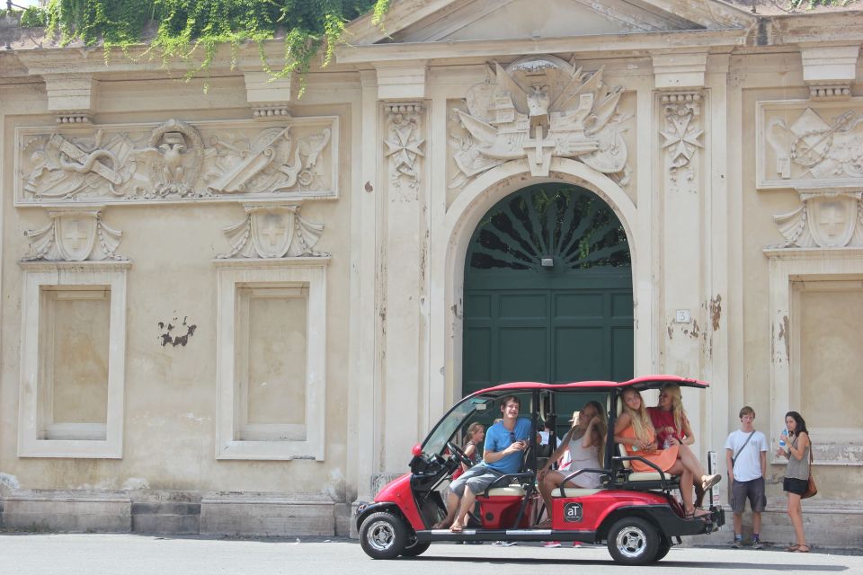 Rome: Private Guided City Highlights Tour by Golf Cart - Hotel Pick-up Included