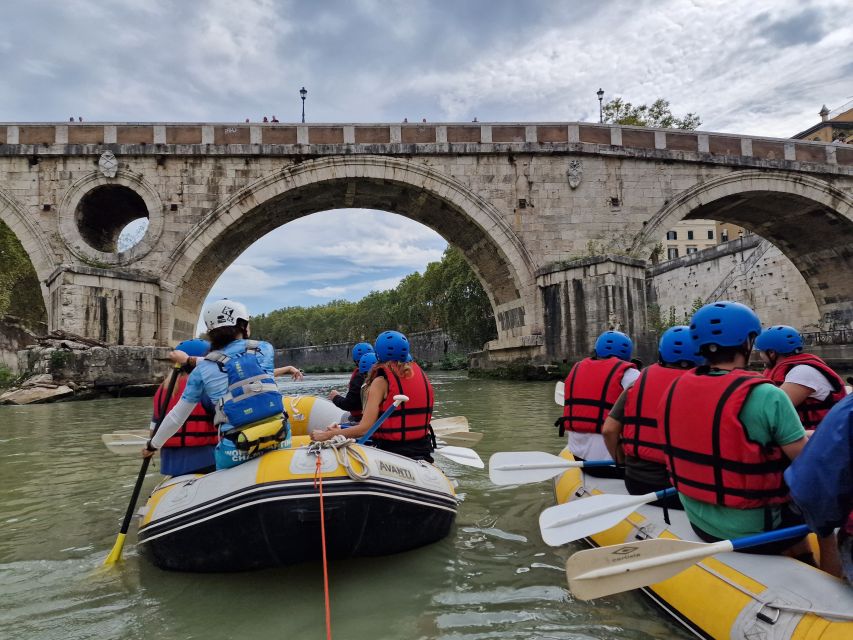 Rome: Rafting Experience on the Tiber River With Prosecco - Booking Details