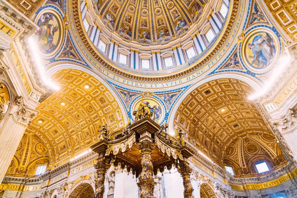 Rome: Vatican Museums, Sistine Chapel, and Basilica Tour - St. Peters Basilica