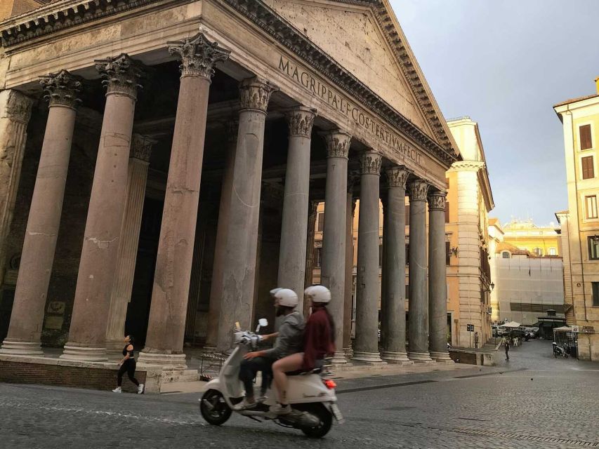 Rome Vespa Half-Day Tour With Private Driver - Booking and Cancellation Policy