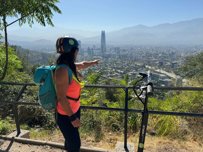 Santiago Sunset Tour on an Electric Scooter. City and Nature - Meeting Point Details