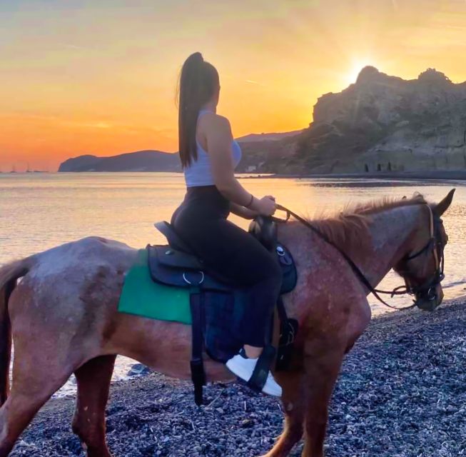 Santorini: 1.5-Hour Horseback Riding Tour on the Beach - Scenic Horseback Riding Routes