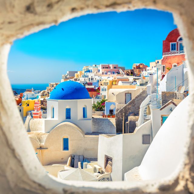 Santorini 5hour Semi-Private DAY HIGHLIGHTS Tour - Visit Famous Blue Dome