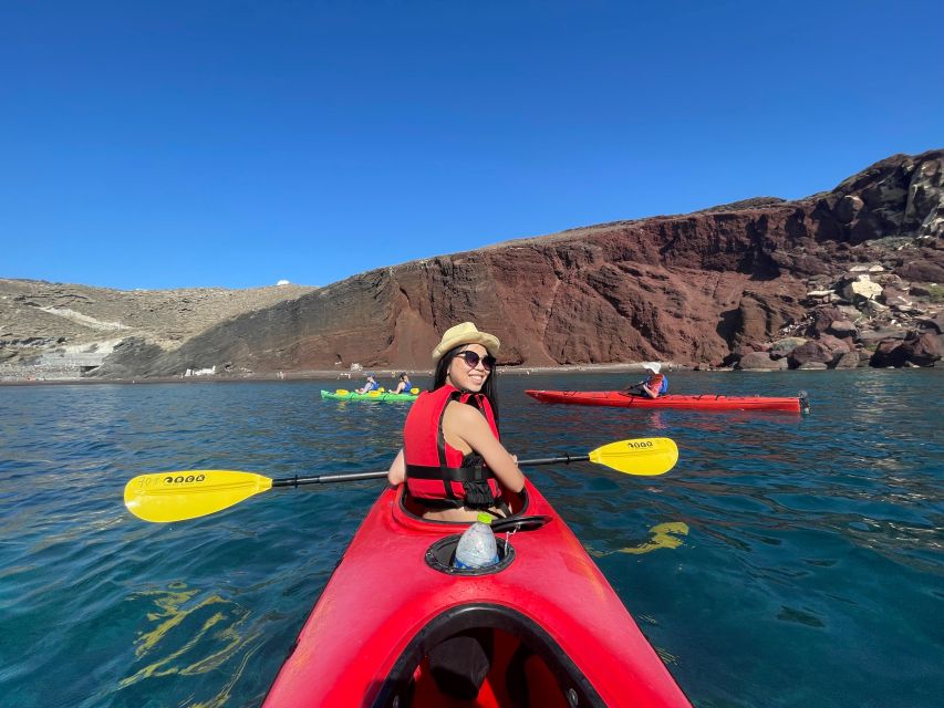 Santorini: South Sea Kayaking Tour With Sea Caves and Picnic - Meeting and Pickup Details