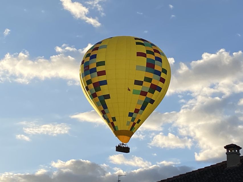 Segovia: Balloon Ride With Transfer Option From Madrid - What to Bring