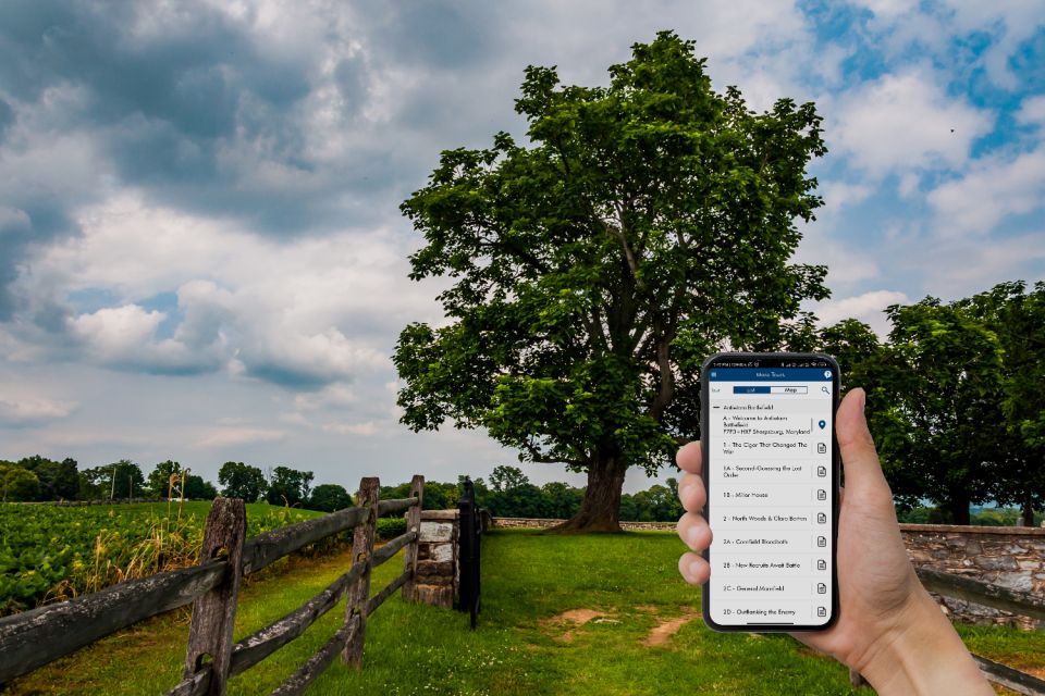 Sharpsburg: Antietam Battlefield Self-Guided Driving Tour - Accessing Offline Maps and Routes