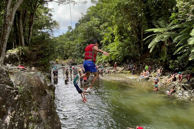 Small-Group El Yunque Waterslide Adventure With Transport - Restrictions and Recommendations