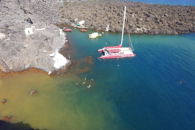 Sunset Sailing Catamaran Cruise in Santorini With BBQ and Drinks - Beaches, Views, and Hot Springs