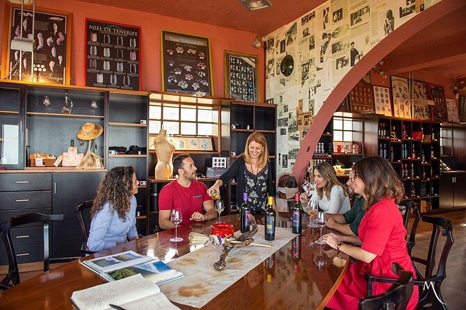Tenerife Bodegas Monje Winery Tour With Wine and Cheese Tasting - Inclusions and Meeting Details