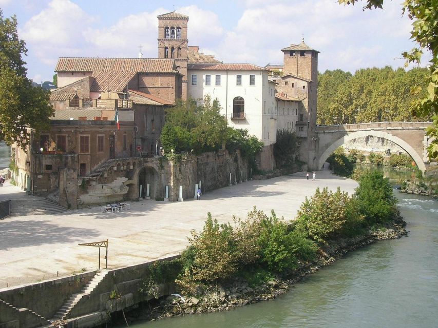 Tiber Island, Jewish Ghetto and Trastevere With Hotel Pickup - Church of Santa Cecilia