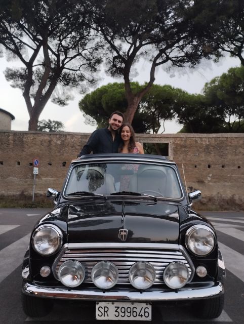 Tour of Rome in Mini Cooper Classic Cabriolet - Visiting the Historic Hills