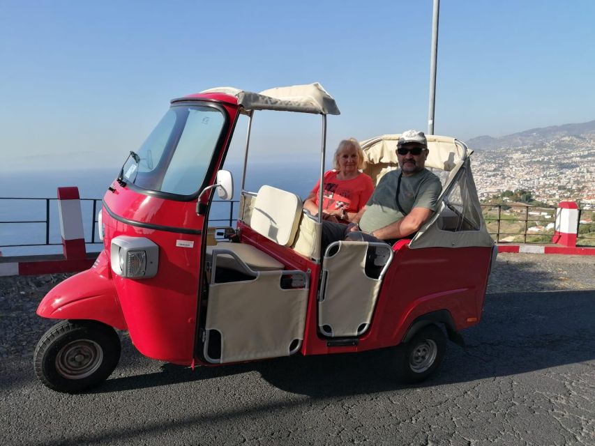 Tuk Tuk Cristo Rei - Madeira Island - Cable Car to Beach