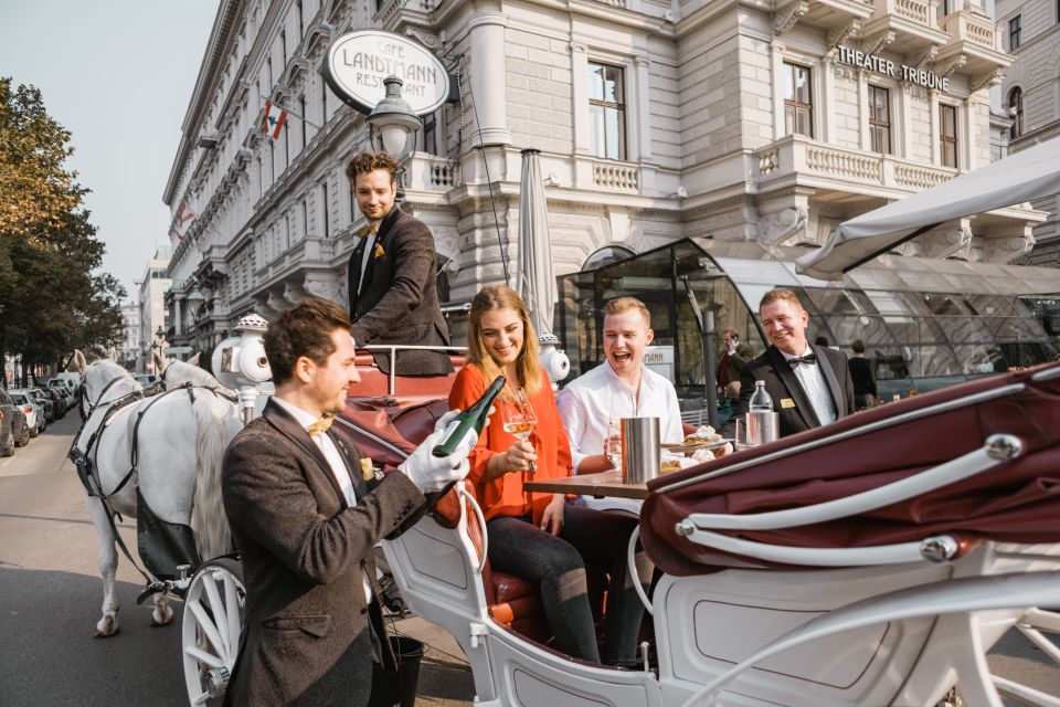 Vienna: Culinary Horse-Drawn Carriage Experience - What to Expect