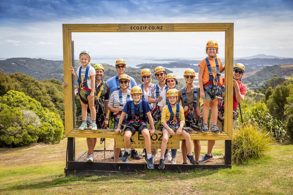 Waiheke Island: Zipline and Native Forest Adventure Trip - Book Now & Pay Later