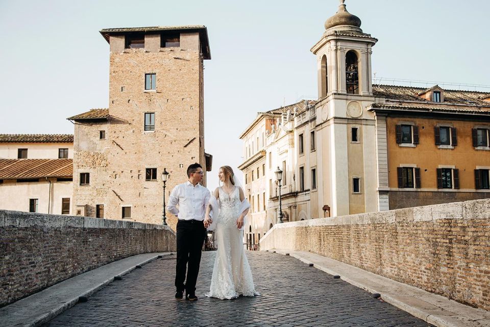 Wedding Dress Photo Shooting In Stunning Rome Spots - Booking Process Explained