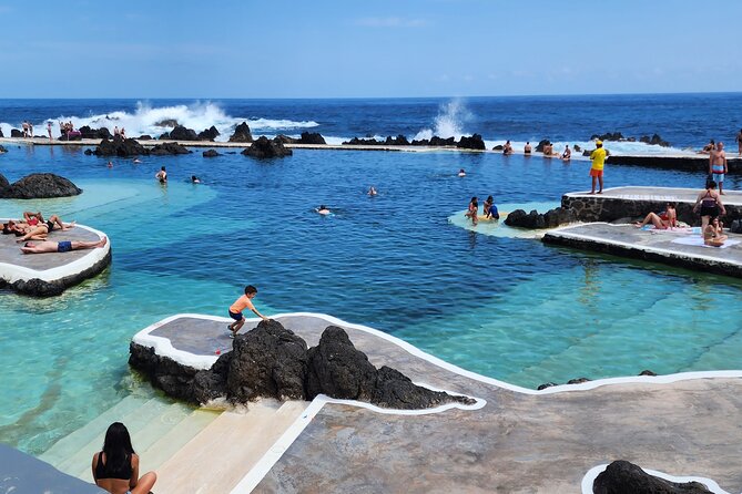 West 4x4 Experience: Skywalk, Porto Moniz Pools and Fanal Forest - Relaxing at Porto Moniz Pools
