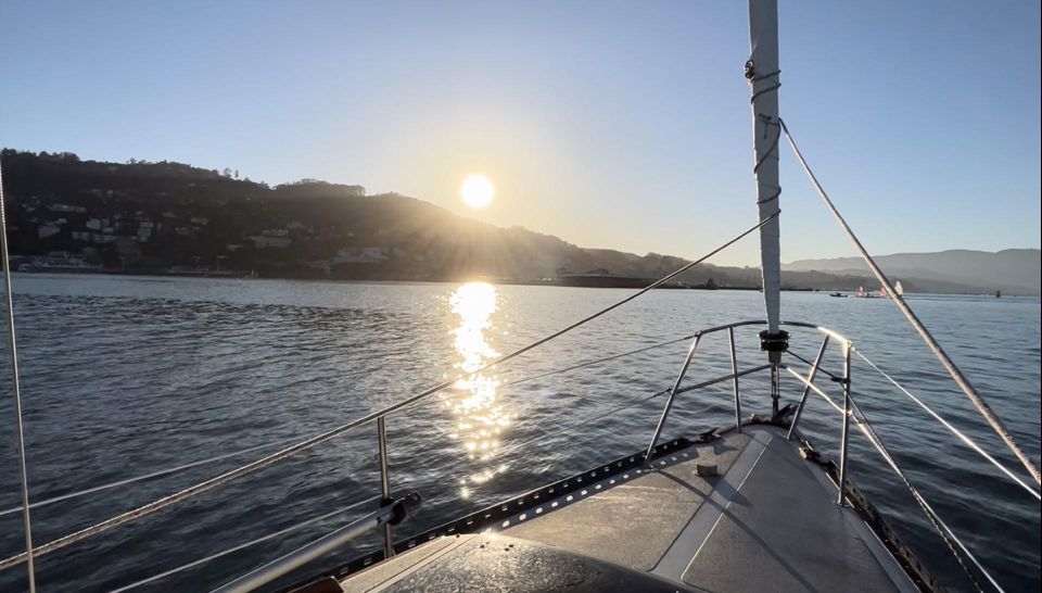 2hr - SUNSET Sailing Experience on San Francisco Bay - Interactive Sailing Experience