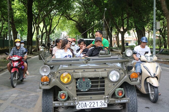 4 Hours and 30 Minutes Historical Hanoi Army Jeep Tour - Booking Information