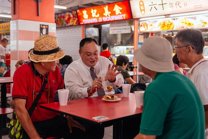A Taste of Singapore: Hawker Center Private Customized Food Tour - Carbon Neutral Tour